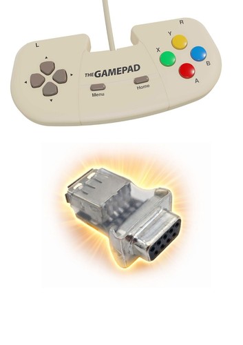 Amiga usb gamepad adapter mit - amiga,