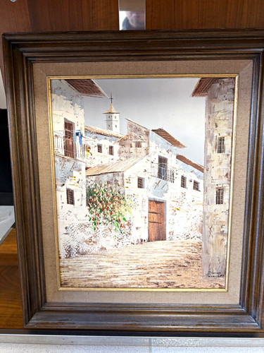 Altes ölgemälde spanien - altes,