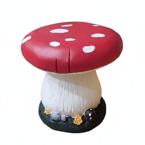 Fliegenpilz gartenhocker - fliegenpilz,