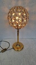 Palwa  Tischlampe  Kristall  Kugel Ball Leuchte
