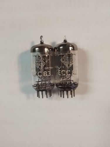 Paar telefunken ecc83 - ecc83, /