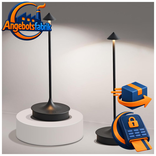 Tischlampen kabellos 2er - tischlampen,