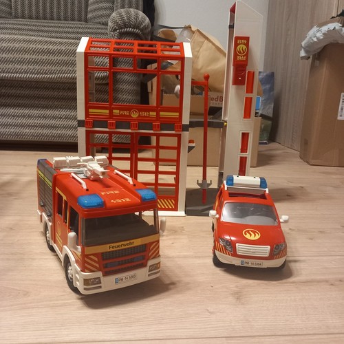 Playmobil feuerwehrauto - ,