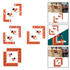 2x 90 Grad Winkelklemme für Zimmerei, Kastenteam, Schränke