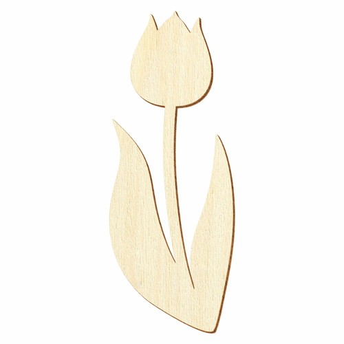 Holz tulpe deko - tulpe,