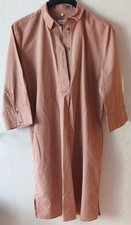 Damen Hemdblusen Kleid Gr. 38