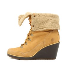 Timberland Damen 8444R Stiefelette Beige Nubukleder Boots Stiefel EU 40