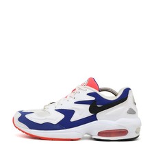 Nike Herren Air Max2 Light Schuh weiß/blau/schwarz Max Sneaker EU 42.5