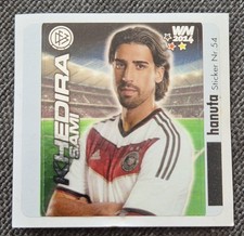 Ferrero WM 2014 Duplo Hanuta Kinder Sticker #54 Sami Khedira