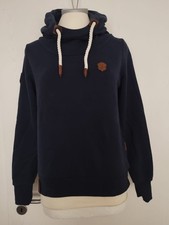 Naketano Hoodie Kapuzenpullover dunkelblau Gr. L
