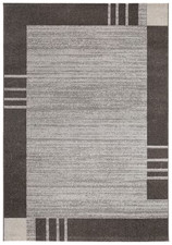 Bordüren Teppich braun