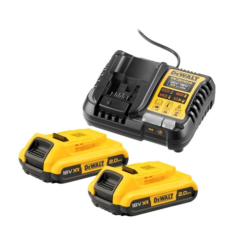 Dewalt akku kit 18v 2ah - 2ah, +