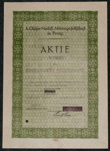 Glaser nachfl - a.,