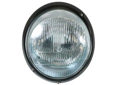 H4 Scheinwerfer mit schwarzem Ring für Porsche 911  / 964