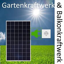 Gartenkraftwerk Balkonkraftwerk 400 Watt, fix fertig, Komplettpaket, Halterung