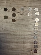 18xBRD 5DM/2DM/1DM/1Pfennig /5Pfennig/10Pfennig Mark 1951/1968  Kinderspielgeld