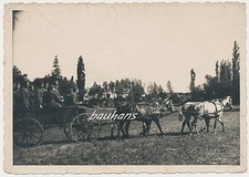 Foto Pferdegespann-Soldaten