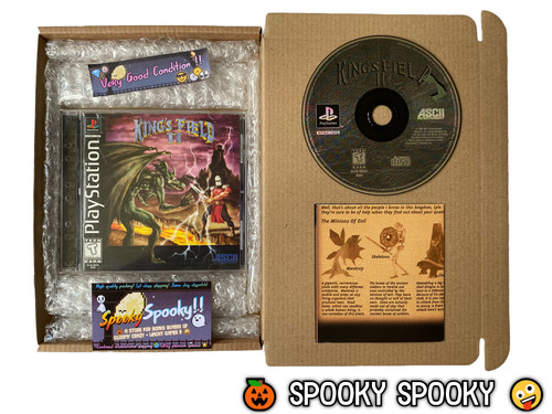 Kings field ps1 ntsc u - ii, ntsc-u/c