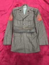 USMC US Marines Dienstjacke   Corporal 1980er Winterausführung USA