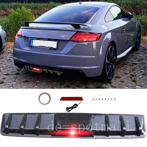 Heckdiffusor mit led licht - mit,
