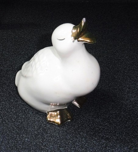 Keramik gans ente mit - gans, /