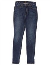 LEE Damen Skinny Jeans W26 L28 blau BT04