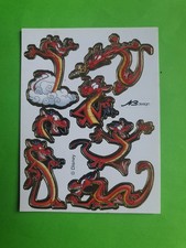 90er Sticker Originalbogen