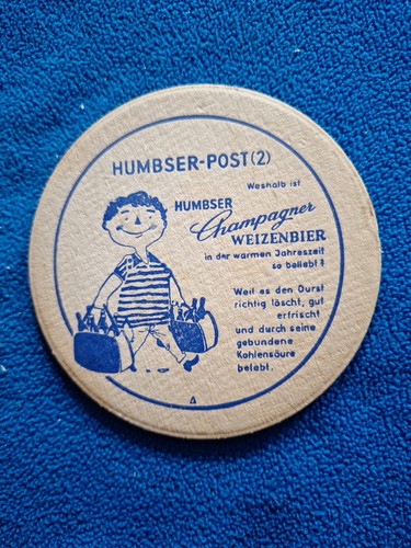 Bierdeckel humbser post - bierdeckel,
