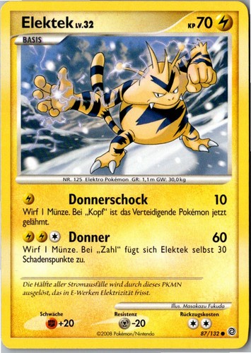 Pokemon elektek 132 - pokemon, 87/132