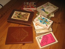 Spielkarten Sammlung Skat Doppelkopf Romme` Quartett Denk-u.Legespiel Schützen