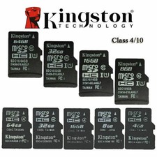 Kingston 8GB 16GB 32GB 64GB  TF Speicherkarte MicroSd SDHC Uhs-I Class10 80MB/S