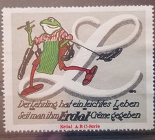 Werbemarke Erdal ABC - Serie Buchstabe L