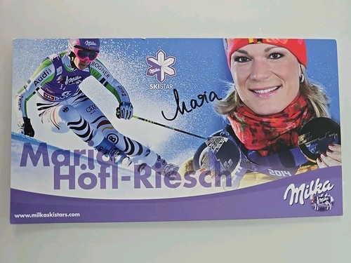 Maria höfl riesch autogramm - maria, hÖfl-riesch