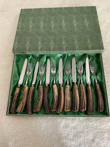 Wildbesteck aus messer und - wildbesteck,