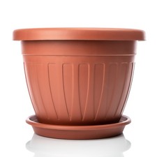 50cm blumentopf mit - blumentopf,