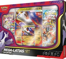 Pokémon-Sammelkartenspiel: Kollektion Mega-Latias-ex Box mit 4 Boosterpacks