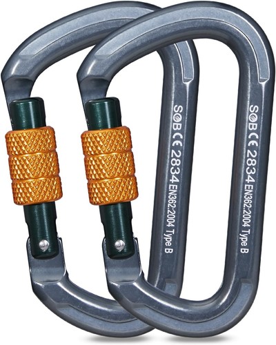 Karabiner klettern aluminium - karabiner,