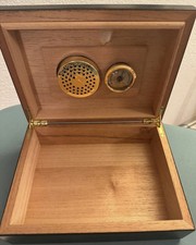 Humidor Holz Neu Schwarz