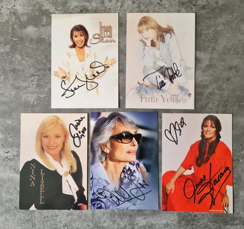 Handsignierte autogrammkarten - handsignierte,