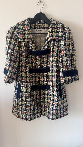 Chanel tweed jacke mehrfarbig - jacke,
