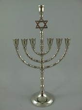 Chanukkaleuchter armig - chanukkaleuchter, 7-armig