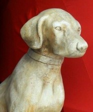 🔶 Hund Labrador Steinfigur