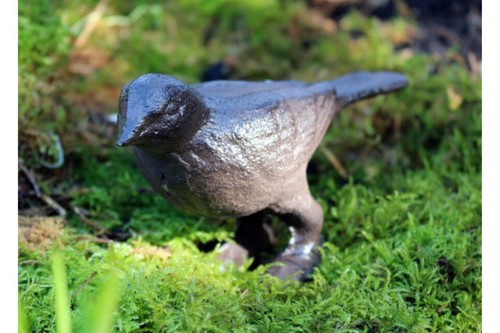 Gartenfigur vogel gusseisen - gartenfigur,
