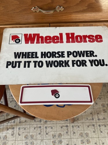 Wheel horse 7416 escutcheon - horse,