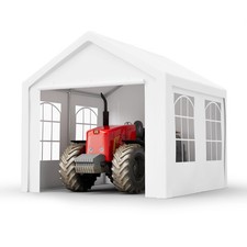 Zeltgarage Garagenzelt Carport Auto Garage Lagerzelt Party-Pavillon 3 × 3 m