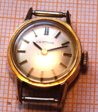 1 ältere gebrauchte Handaufzug DAU Certina 13 - 20 gangbar OK XX3