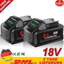 Für Milwaukee Für M18 8,0Ah 9,0Ah High Output Akku M18B6 18V XC Li-Ion 48-11-186