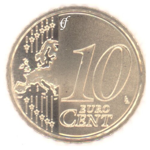Deutschland brd cent - 10,