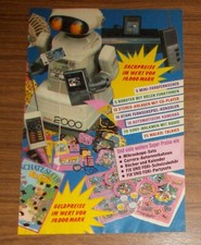 Seltene Werbung TOMY ROBOTS OMNIBOT 2000 Atari VCS 2600 1990