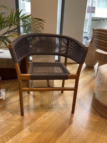 Rope teak stuhl - teak,